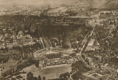 Green Woodlands By The Waters of Westminster: En del af Manor of Hyde Below The Biplanes Wing, af Unbekannt