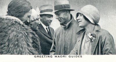 Hilsen Maori-guider, 1927 1937 af Unbekannt