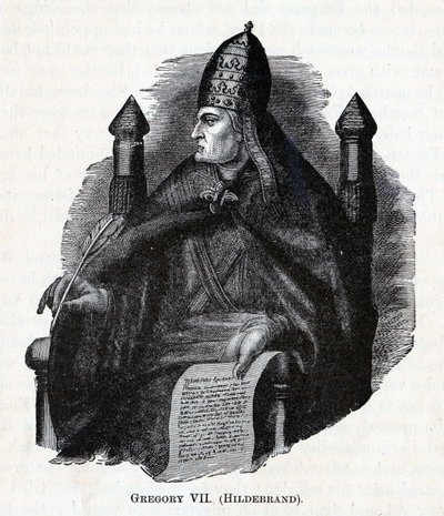 Gregor VII Hildebrand, 1882 af Unbekannt