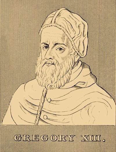 Gregor XIII, 1502-1585, 1830. af Unbekannt