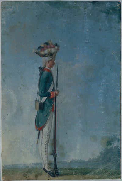 Grenader fra Preobrazhensky Regiment, slutningen af 1770