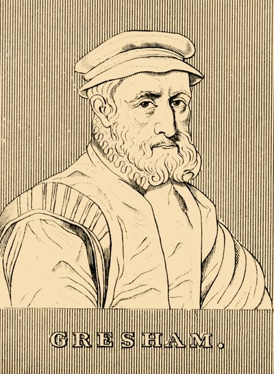 Gresham, c1519-1579, 1830. af Unbekannt