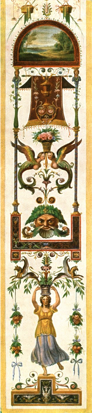 Groteske malerier fra Vatikanets loggiaer, Rom, Italien, 1928. af Unbekannt