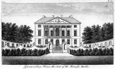 Gunnersbury House, sæde for prinsesse Amelia af Unbekannt