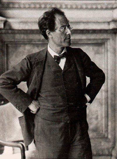 Gustav Mahler, østrigsk komponist og dirigent, 1900-tallet af Unbekannt
