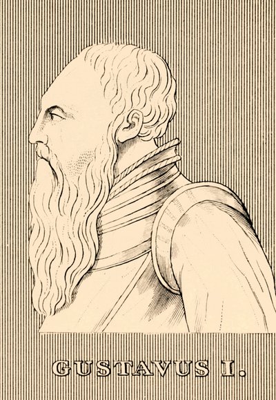 Gustav I, 1496-1560, 1830. af Unbekannt