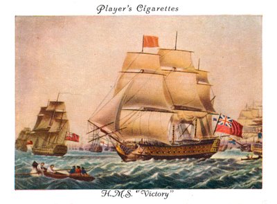 H.M.S. Victory, 1936. af Unbekannt