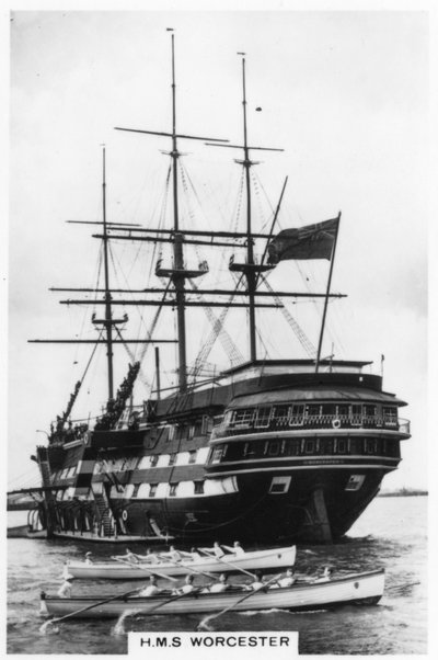 HMS Worcester, 1937 af Unbekannt