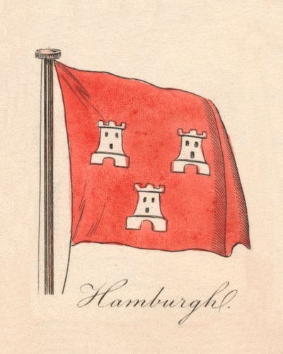 Hamborg, 1838 af Unbekannt