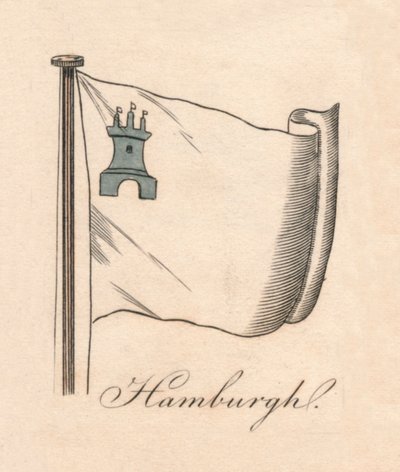 Hamborg, 1838 af Unbekannt