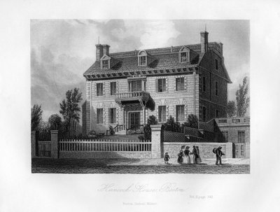 Hancock House, Boston, Massachusetts, 1855 af Unbekannt