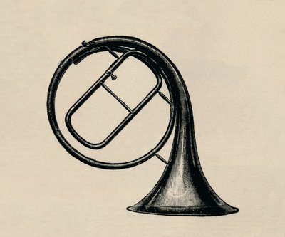 Håndhorn, 1895. af Unbekannt
