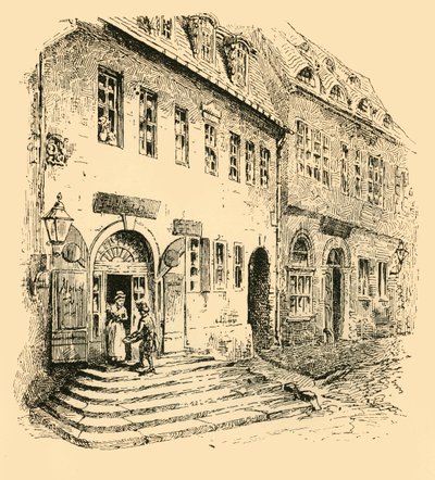 Handelsfødested, Halle, Sachsen, 1907. af Unbekannt