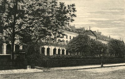 Hannover Terrace, Regents Park, c1876. af Unbekannt