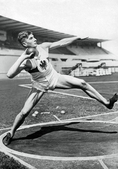 Hans Heinrich Sievert, tysk atlet, 1936 af Unbekannt