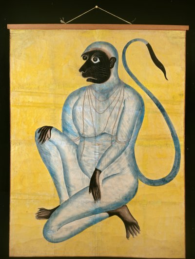 Hanuman, abeguden, c1870 af Unbekannt