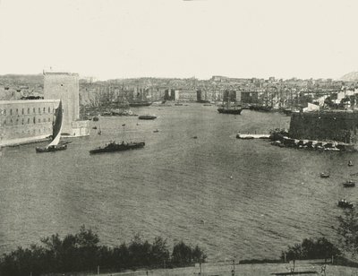 Havneudsigt, Marseille, Frankrig, 1895. af Unbekannt
