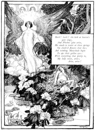 Horch! Die Lerche, 1895 von Unbekannt