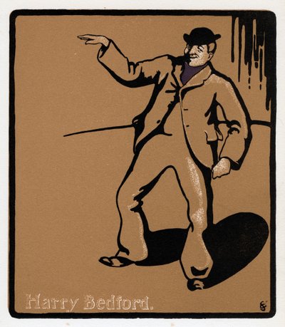 Harry Bedford, teaterkunstner, slutningen af det 19. århundrede af Unbekannt