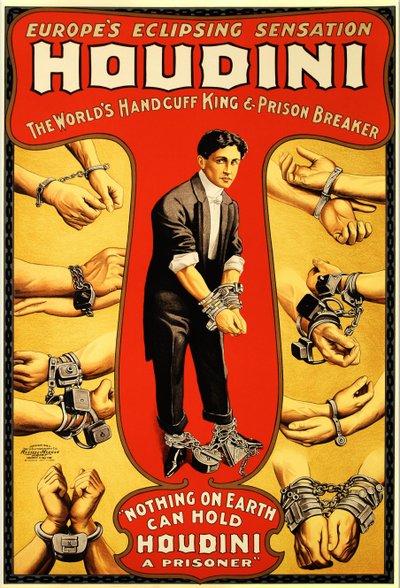 Harry Houdini, ca. 1906. af Unbekannt