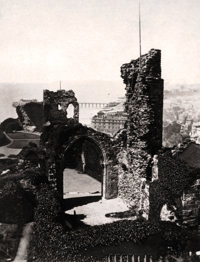 Hastings Castle, Sussex af Unbekannt