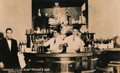 Havana Club Rum, Privat Bar, Havana, Cuba, c1900-tallet af Unbekannt