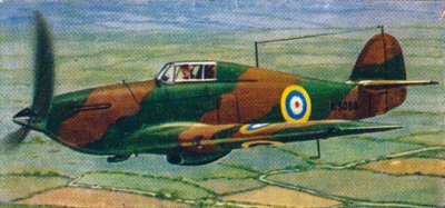 Hawker Hurricane Fighter, 1938 af Unbekannt