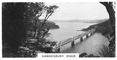 Hawkesbury River, Australien, 1928 af Unbekannt