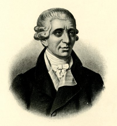 Haydn, slutningen af det 18. århundrede, 1907. af Unbekannt