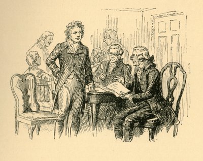 Haydn roste kompositionen meget, 1907. af Unbekannt