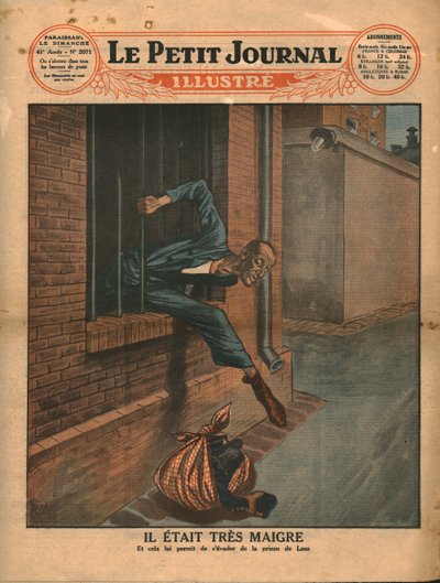 Han var meget tynd, 1930. af Unbekannt