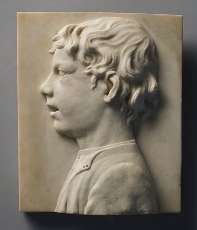 Hoved af en dreng, ca. 1460. af Unbekannt