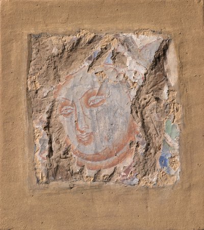 Buddhas hoved, ca. 6.-7. århundrede. af Unbekannt