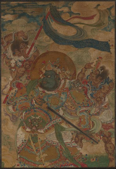 Himmelske kong Virudhaka, 1368-1644. af Unbekannt