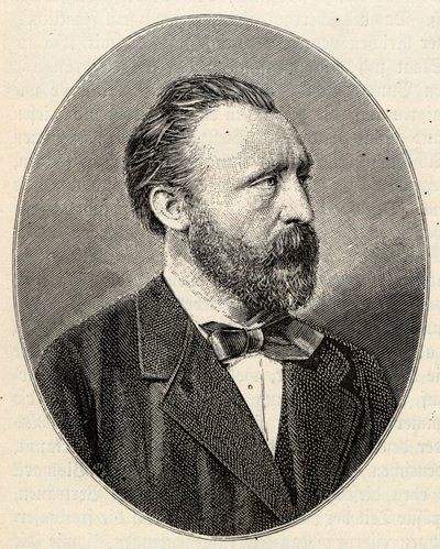 Heinrich von Stephan 1831-1897, generalpostdirektør. af Unbekannt