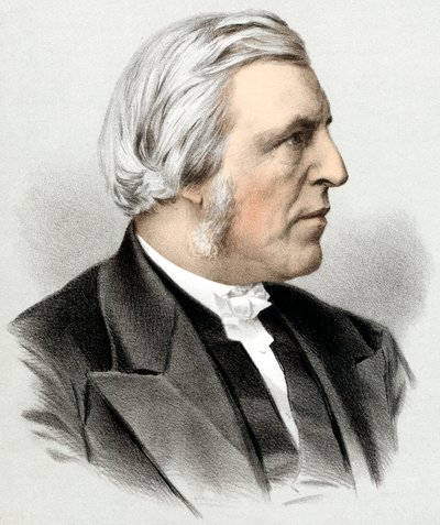 Henry Allon 1818-1892, guddommelig engelsk kongregation, c1880 af Unbekannt
