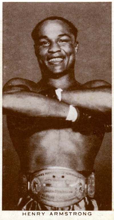 Henry Armstrong, amerikansk bokser, 1938 af Unbekannt