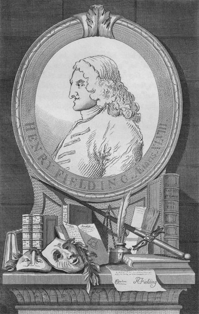 Henry Fielding, c1754, 1827. af Unbekannt