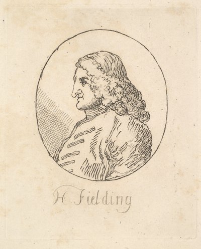 Henry Fielding, ca. 1835. af Unbekannt