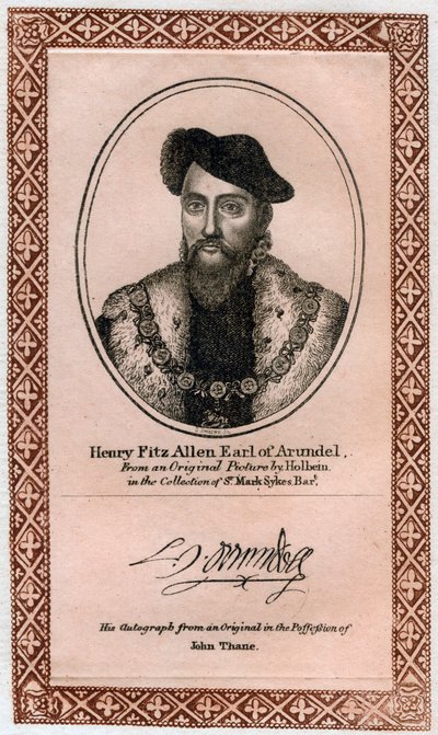 Henry Fitzalan, 19. jarl af Arundel af Unbekannt