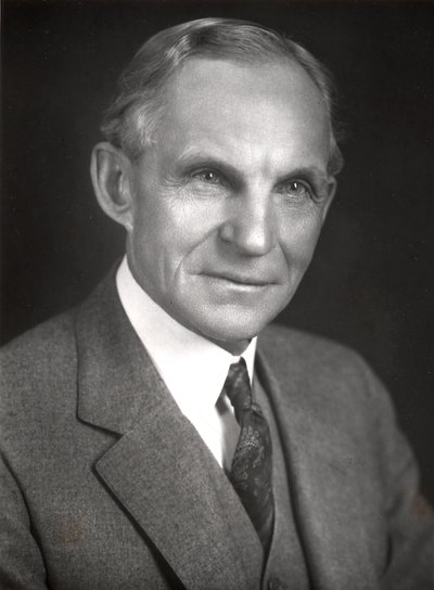 Henry Ford, amerikansk ingeniør og bilfabrikant, c1910-c1930 af Unbekannt