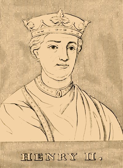 Henrik II, 1133-1189, 1830. af Unbekannt