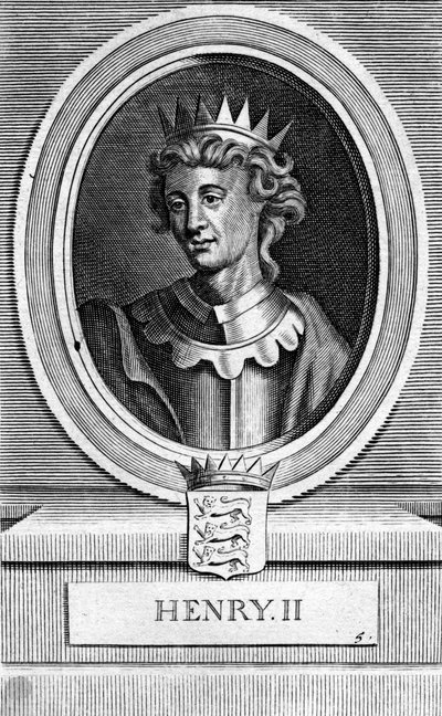 Henrik II, konge af England af Unbekannt