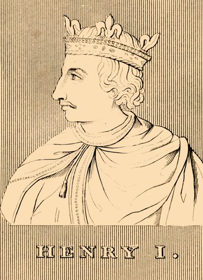 Henrik I, c1068-1135, 1830. af Unbekannt