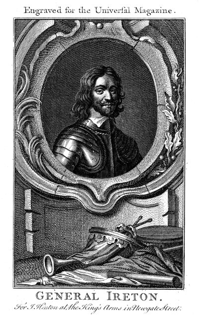 Henry Ireton, engelsk parlamentarisk kommandant fra det 17. århundrede af Unbekannt
