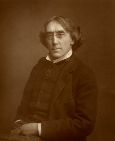 Henry Irving, britisk skuespiller, 1884 af Unbekannt