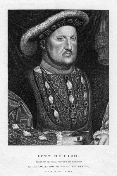 Henrik VIII af England, 1491-1547 af Unbekannt