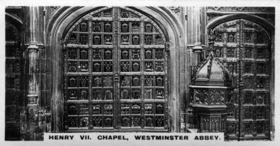Henry VII Chapel, Westminster Abbey, London, c1920