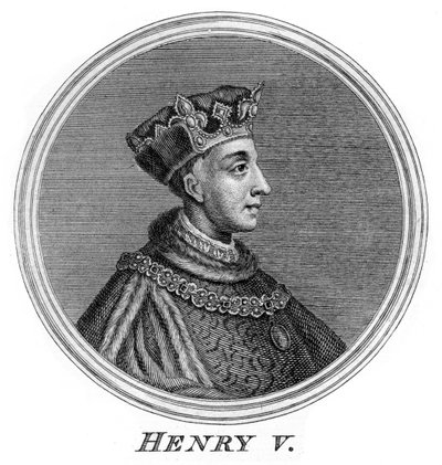 Henrik V, konge af England af Unbekannt