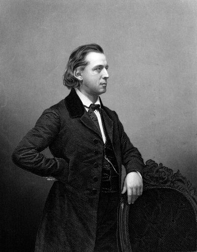 Henry Ward Beecher 1813-1887, amerikansk kongregationspræst, c1861 af Unbekannt